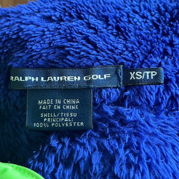 RALPH LAUREN GOLF women’s fleece vest XS - Picture 3 of 7